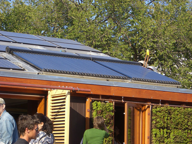 Solar home at Decathlon