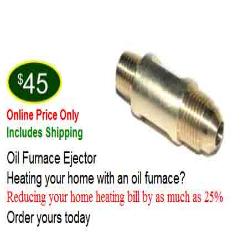 Oil Furnace Ejector fraud advertisement