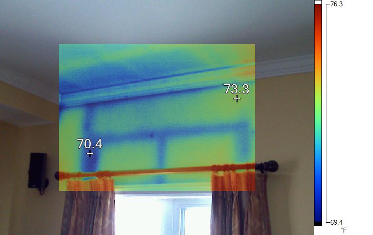 Interior thermal image